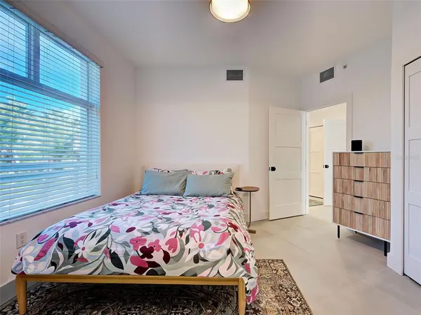 a view of a city from a balcony