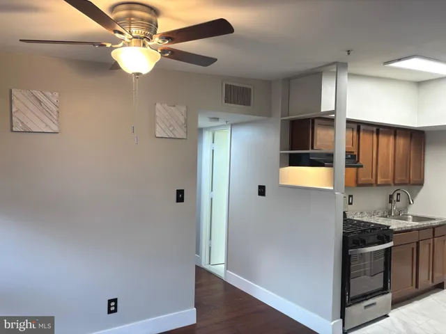 a view interior of the house and kitchen