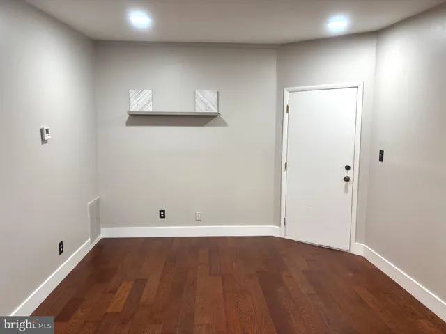 wooden floor in an empty room