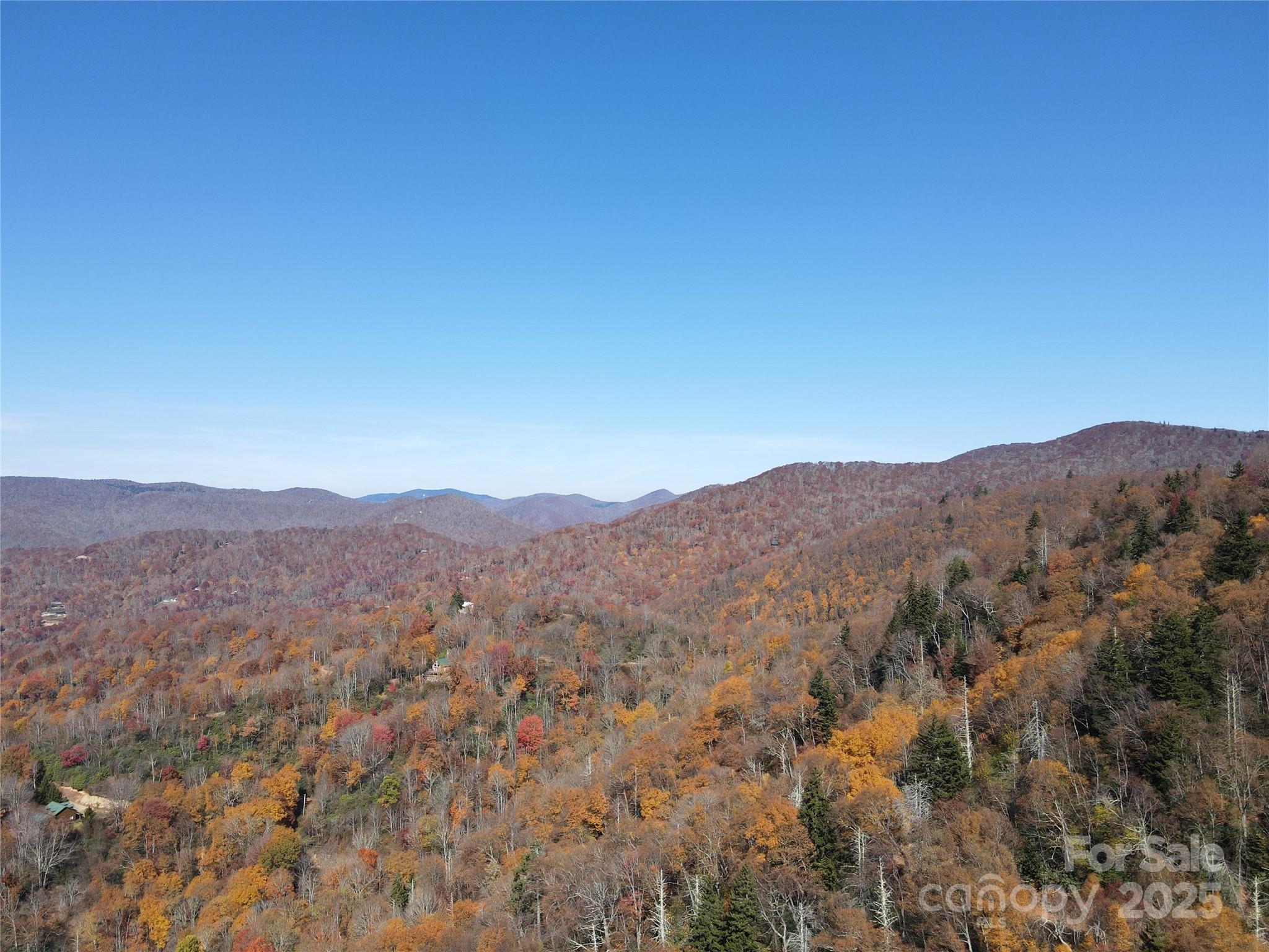 3689 Plott Balsam Road Maggie Valley, NC 28751 - Photo 18 of 33 a view of a mountain range with lush green forest