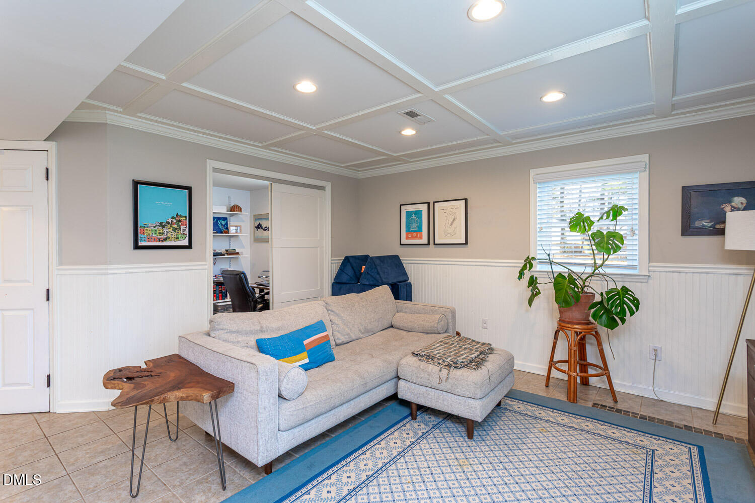 3200 Fairforest Place Raleigh, NC 27604 - Photo 21 of 40 a living room with furniture and a wooden floor