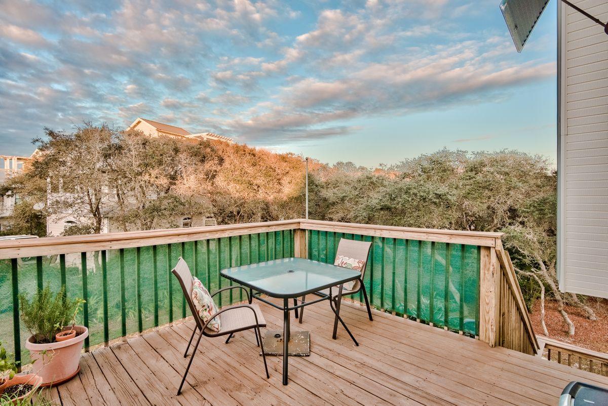 487 Blue Mountain Road Santa Rosa Beach, FL 32459 - Photo 29 of 32 a view of balcony with furniture