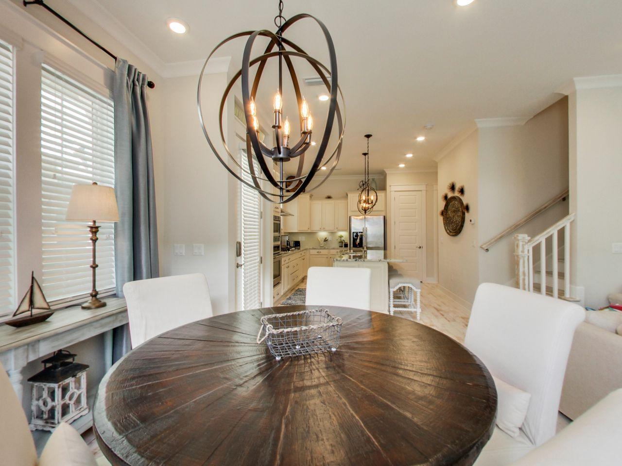 24 York Lane, Unit B Inlet Beach, FL 32461 - Photo 7 of 40 a living room with furniture and a large mirror