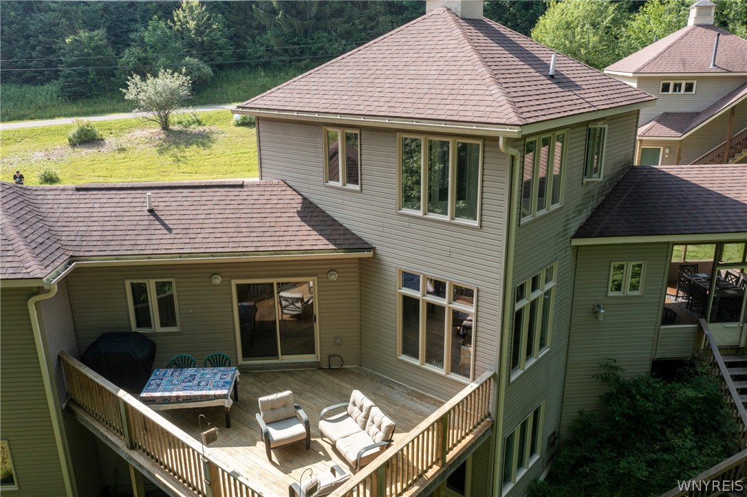 5464 Partridge Hill Road Great Valley, NY 14741 - Photo 46 of 48 Aerial view studio