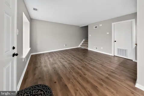 wooden floor in an empty room
