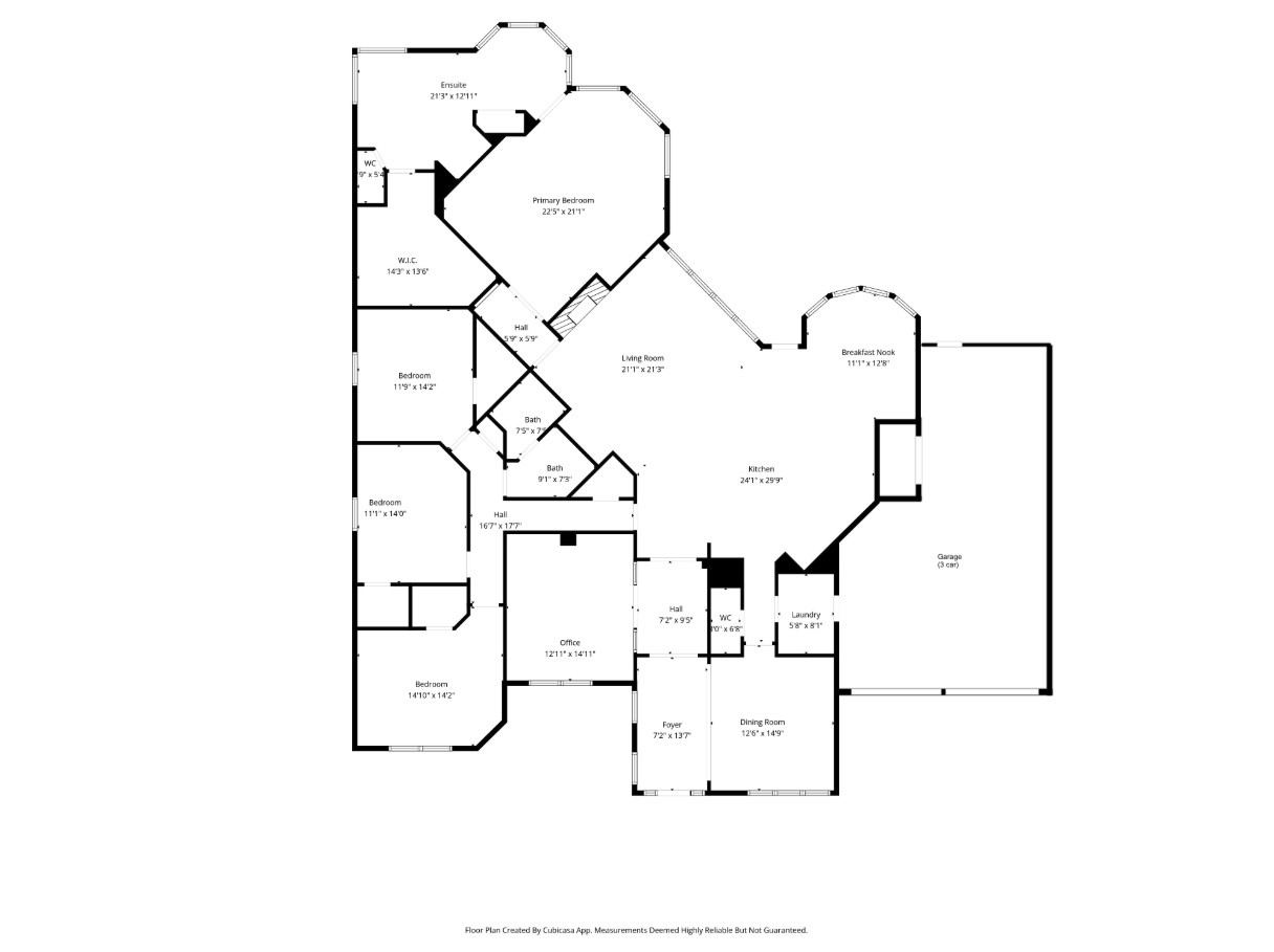 12210 Pebble Meadows Houston, TX 77041 - Photo 28 of 28 Floorplan (approximate)
