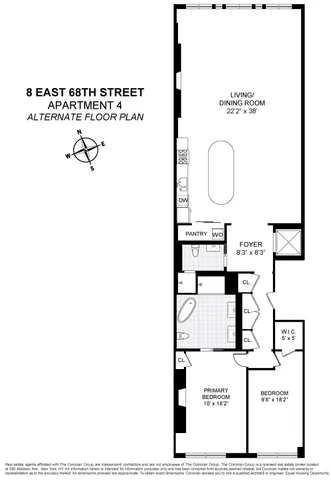 a front view of a building