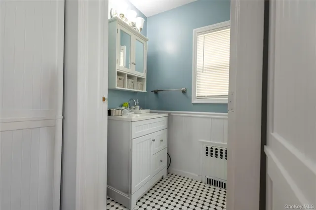 a room with a washer and dryer