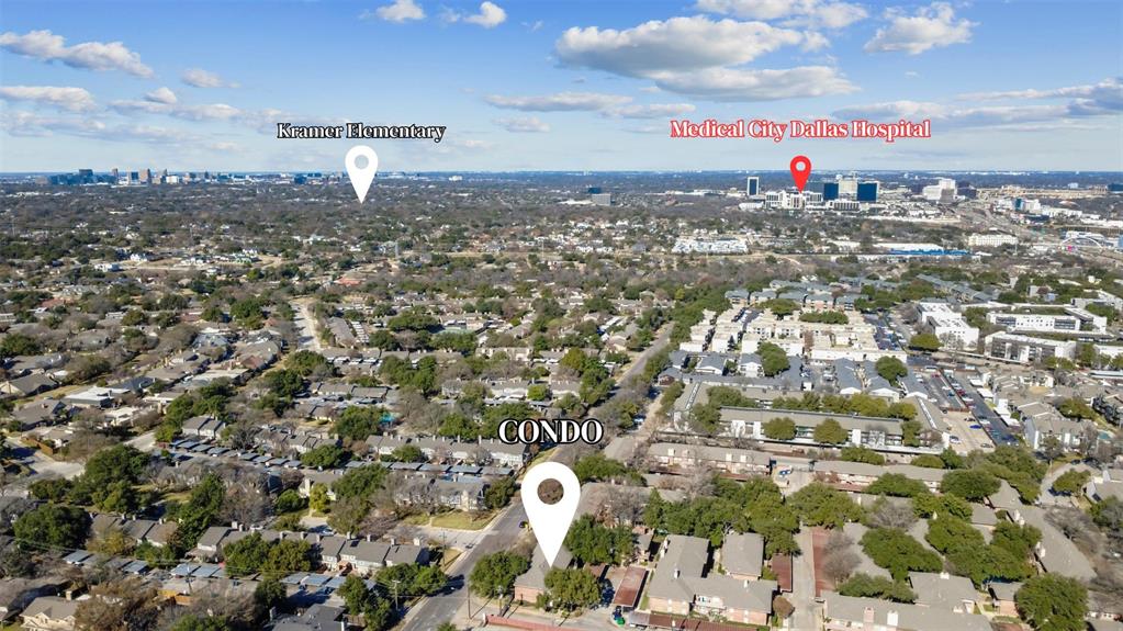 10526 Stone Canyon Road, Unit 201 Dallas, TX 75230 - Photo 24 of 28 a view of a city