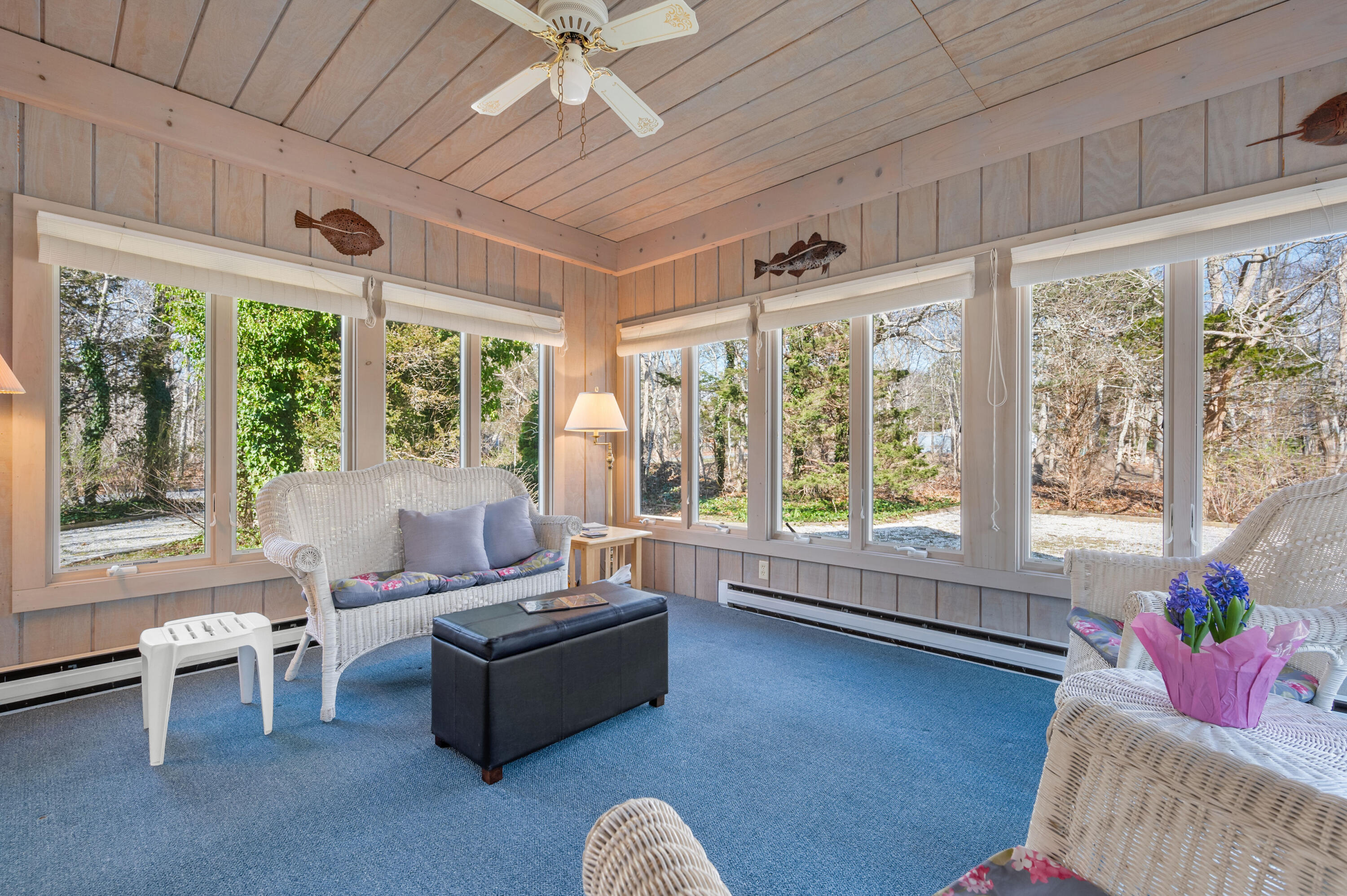 55 Bow Road Eastham, MA 02642 - Photo 17 of 44 a living room with furniture and windows