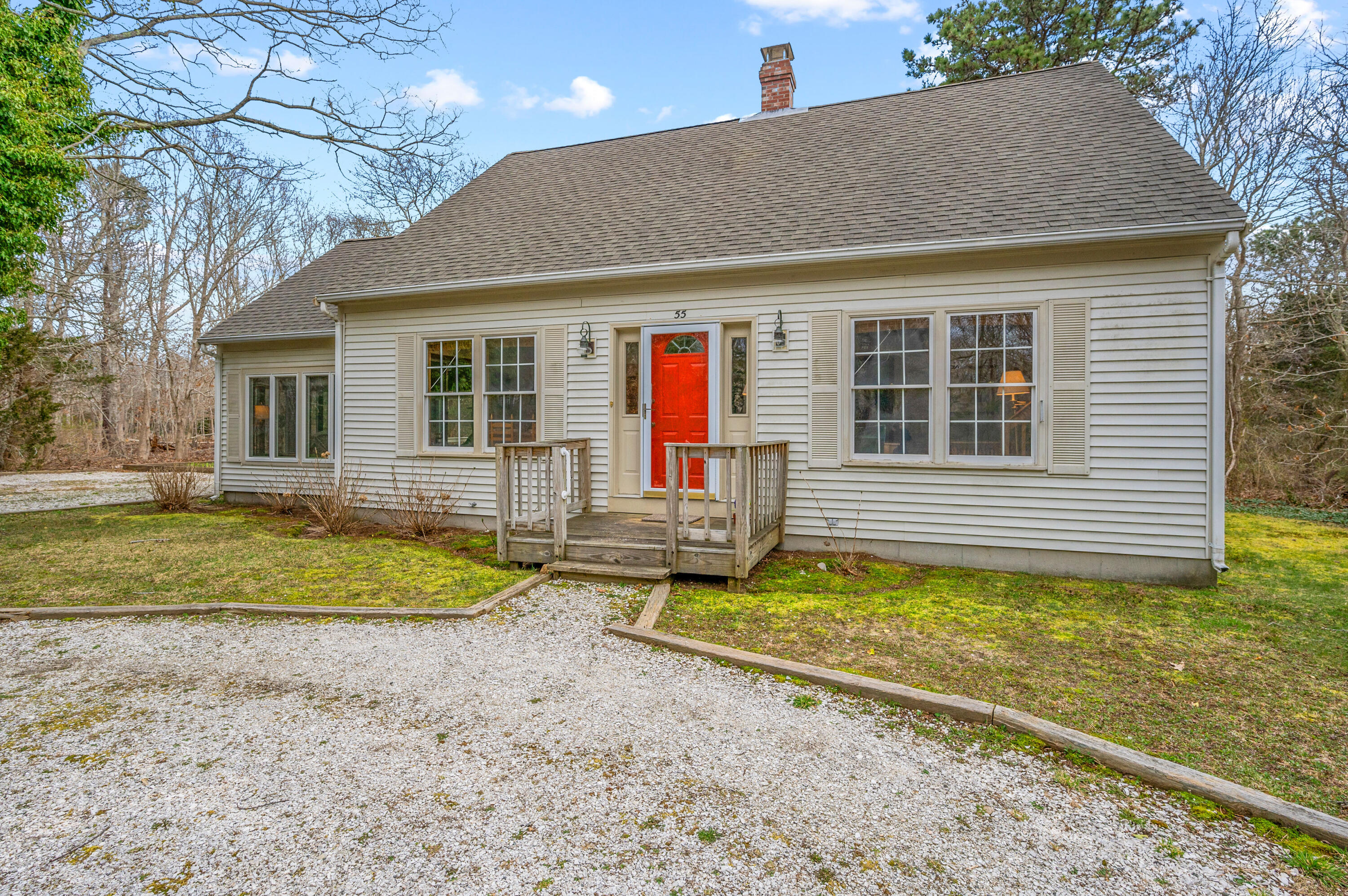 55 Bow Road Eastham, MA 02642 - Photo 42 of 44 a view of a house with pool and sitting area