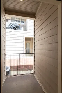 a view of a porch