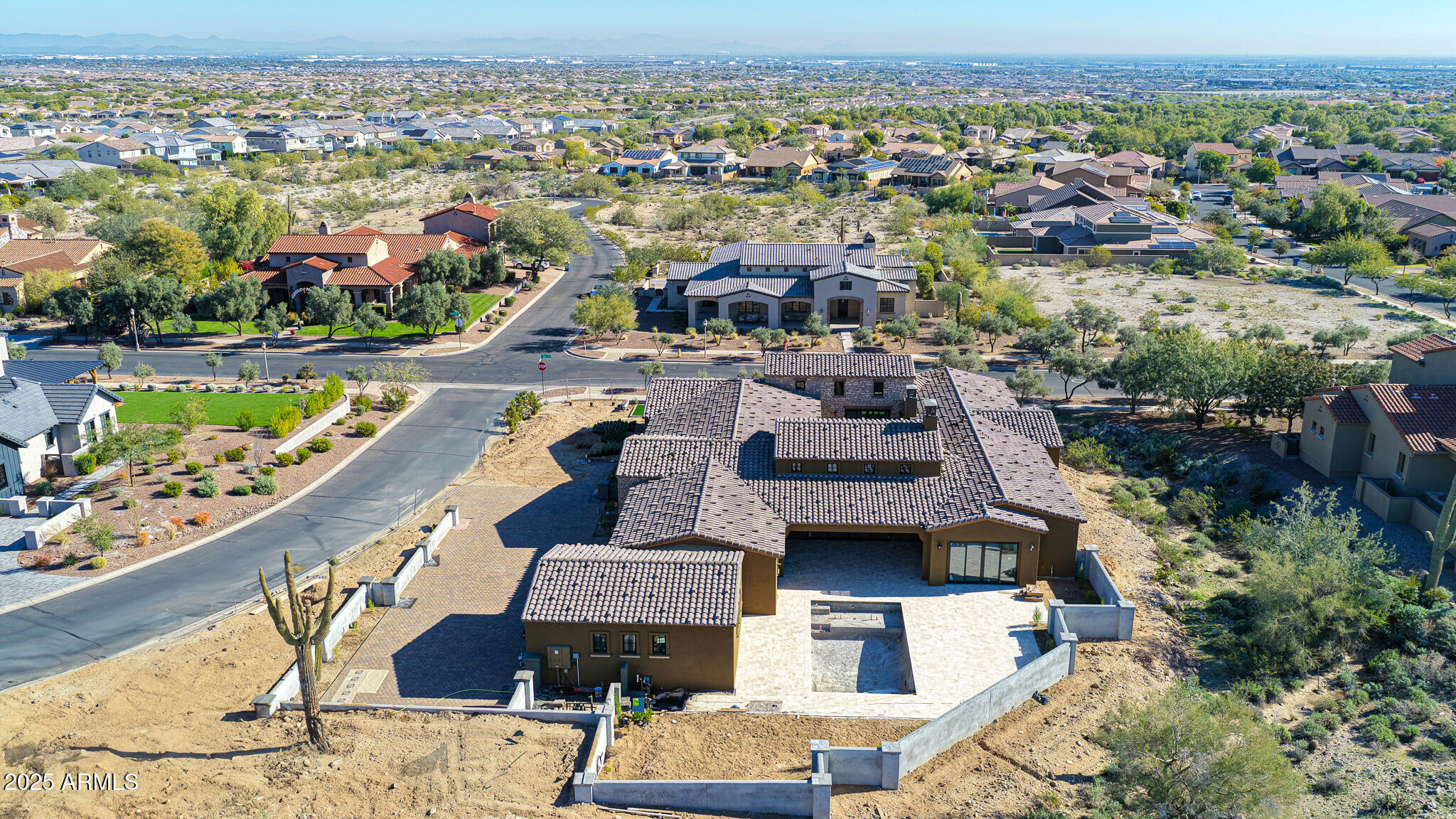 4572 North Regent Street Buckeye, AZ 85396 - Photo 14 of 25 an aerial view of residential houses with outdoor space