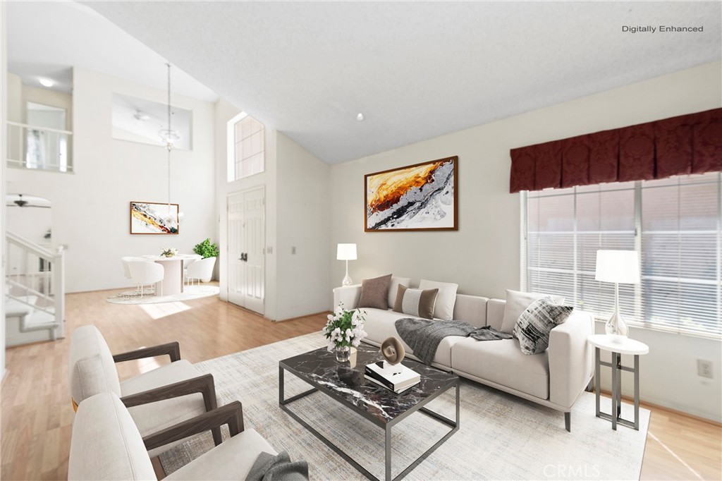 1082 Pine Valley Road Banning, CA 92220 - Photo 7 of 39 Living Room - Dramatic Vaulted Ceilings