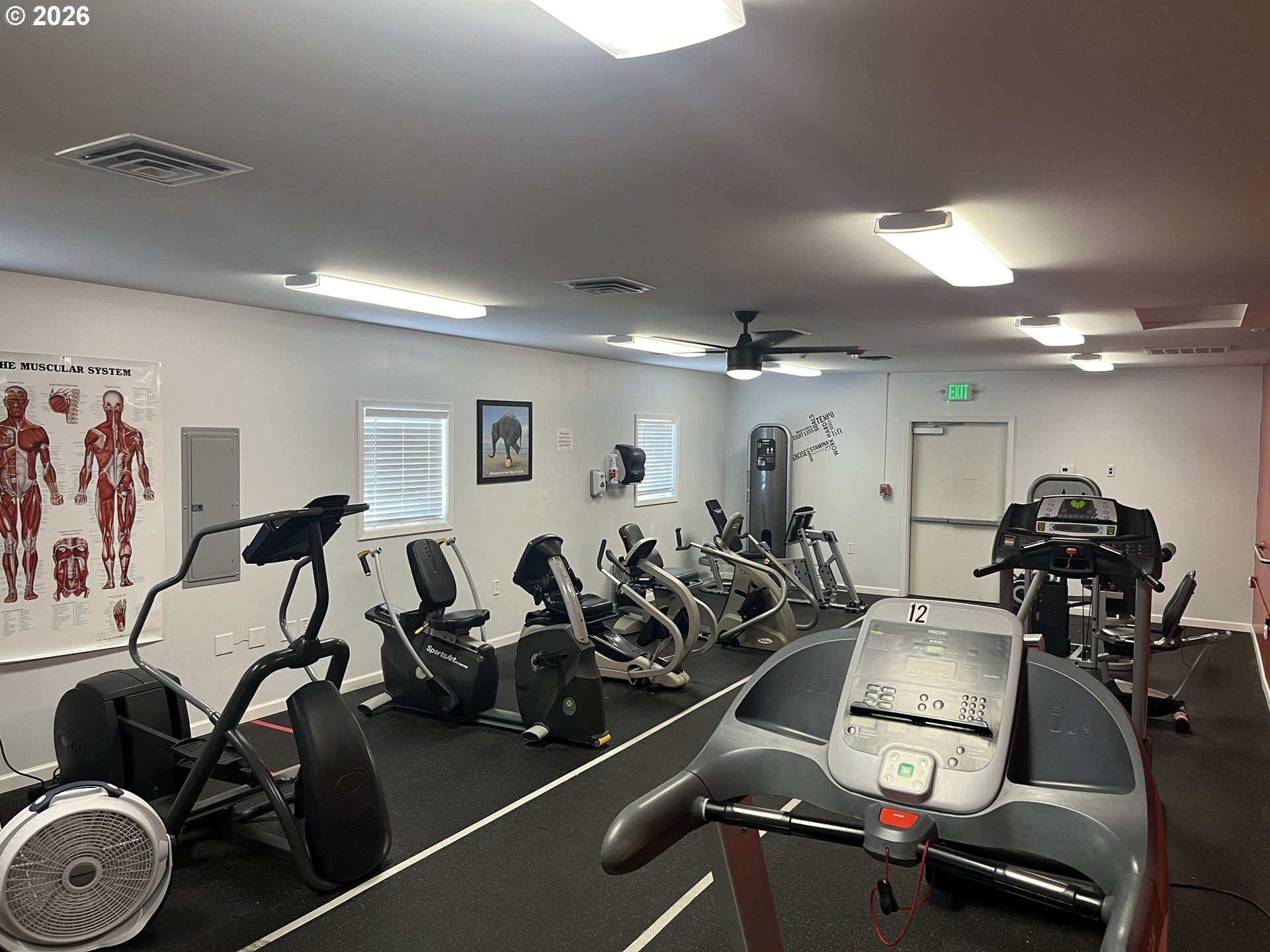 2130 Umpqua Road Woodburn, OR 97071 - Photo 17 of 21 a view of a room with gym equipment
