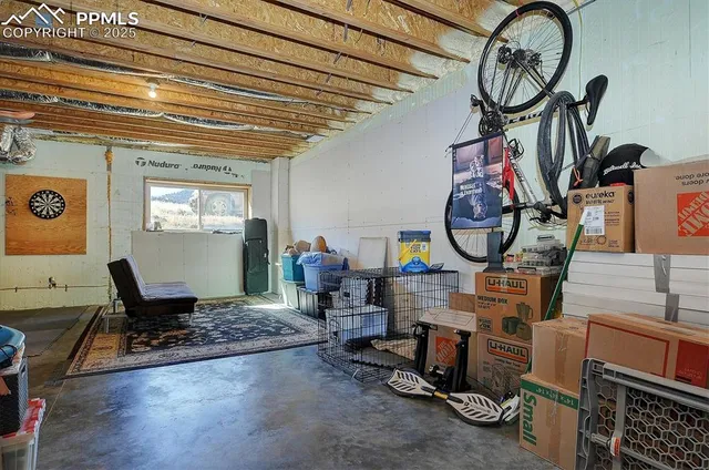 a room with musical instruments