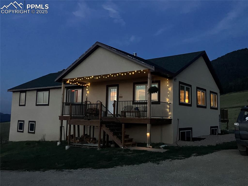 1115 Eagles Gate Road Westcliffe, CO 81252 - Photo 49 of 49 a front view of a house