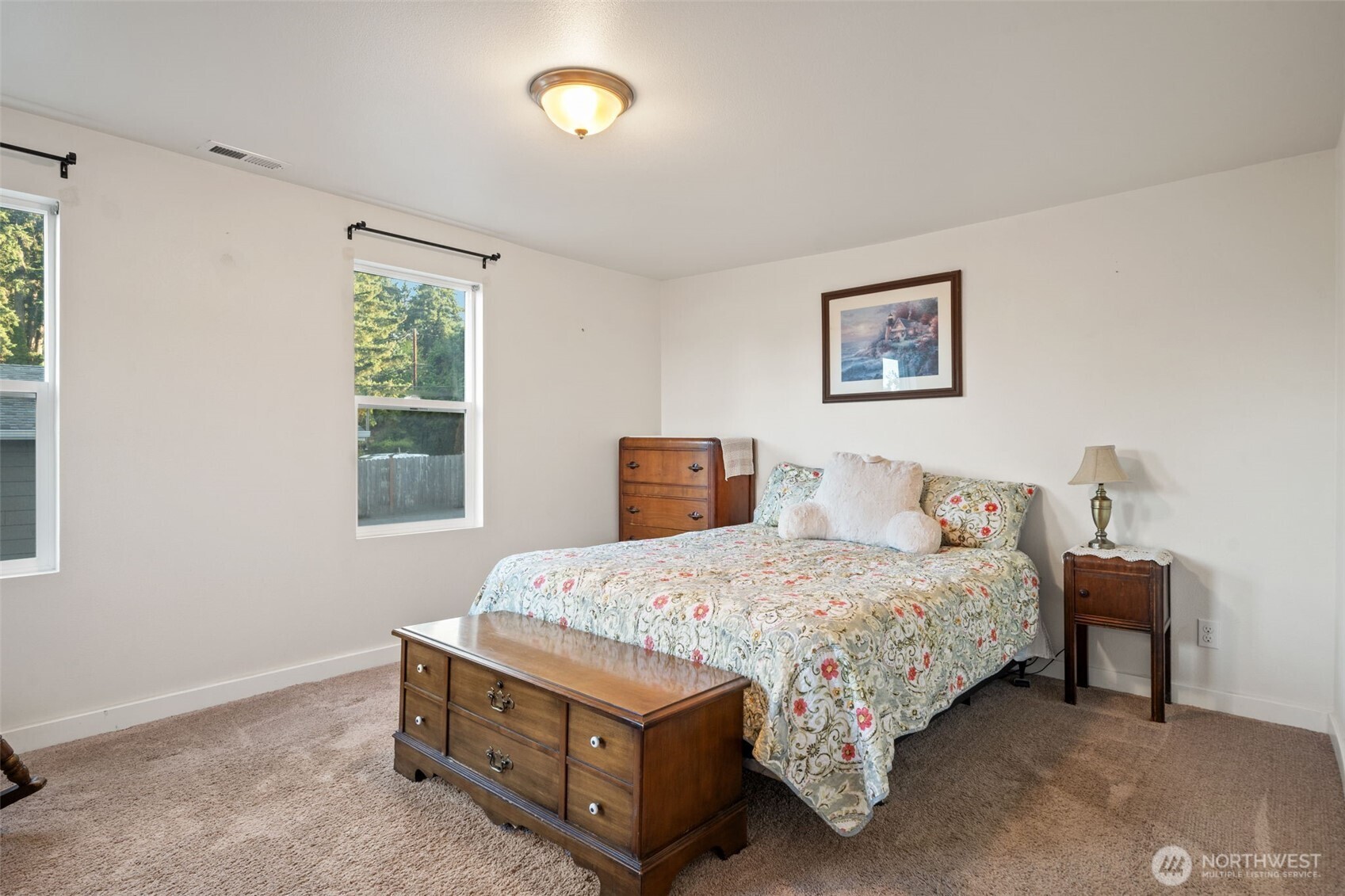 5026 Chico Way Northwest Bremerton, WA 98312 - Photo 13 of 36 a bedroom with a bed and a window