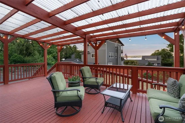 a view of a house with a street