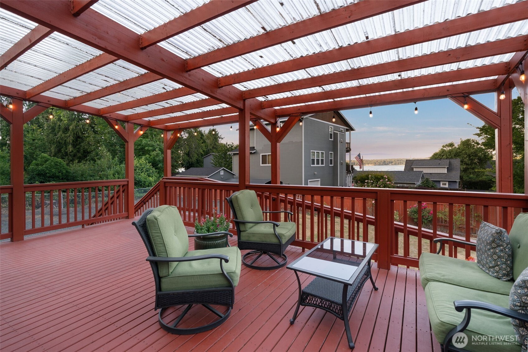 5026 Chico Way Northwest Bremerton, WA 98312 - Photo 23 of 36 a view of a chair and tables in the balcony