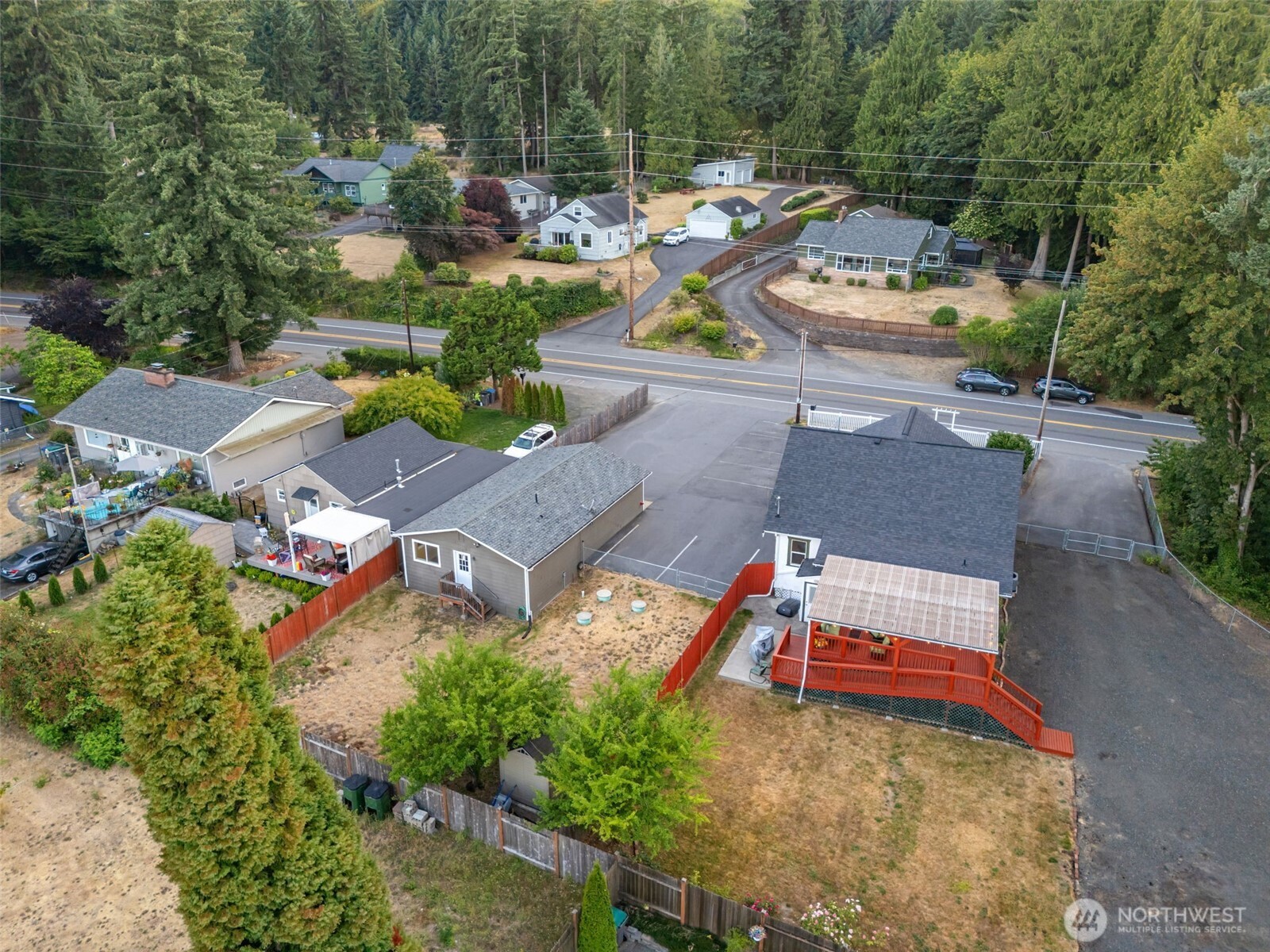 5026 Chico Way Northwest Bremerton, WA 98312 - Photo 24 of 36 an aerial view of a house with outdoor space