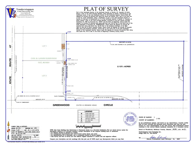 $841,000 | Lots 8-9 Greenwood Circle, Woodstock, IL 60098