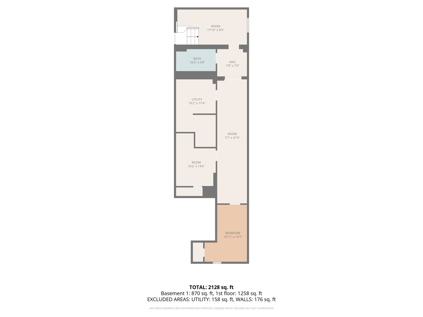 503 West 81st Street Chicago, IL 60620 - Photo 27 of 29 a picture of a floor plan