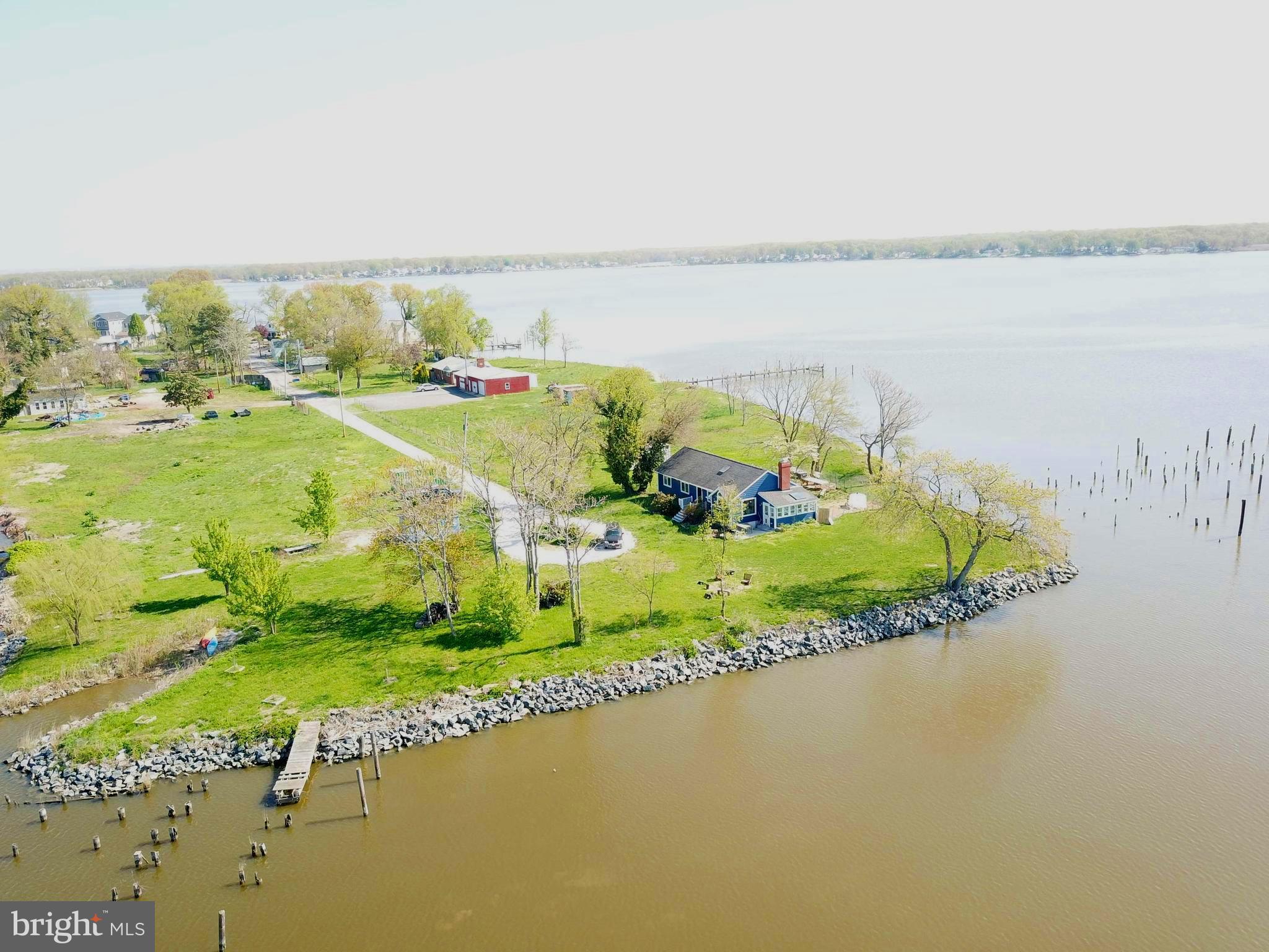 4262 Lynhurst Road Baltimore, MD 21222 - Photo 5 of 30 View of Old Pilings from previous marina