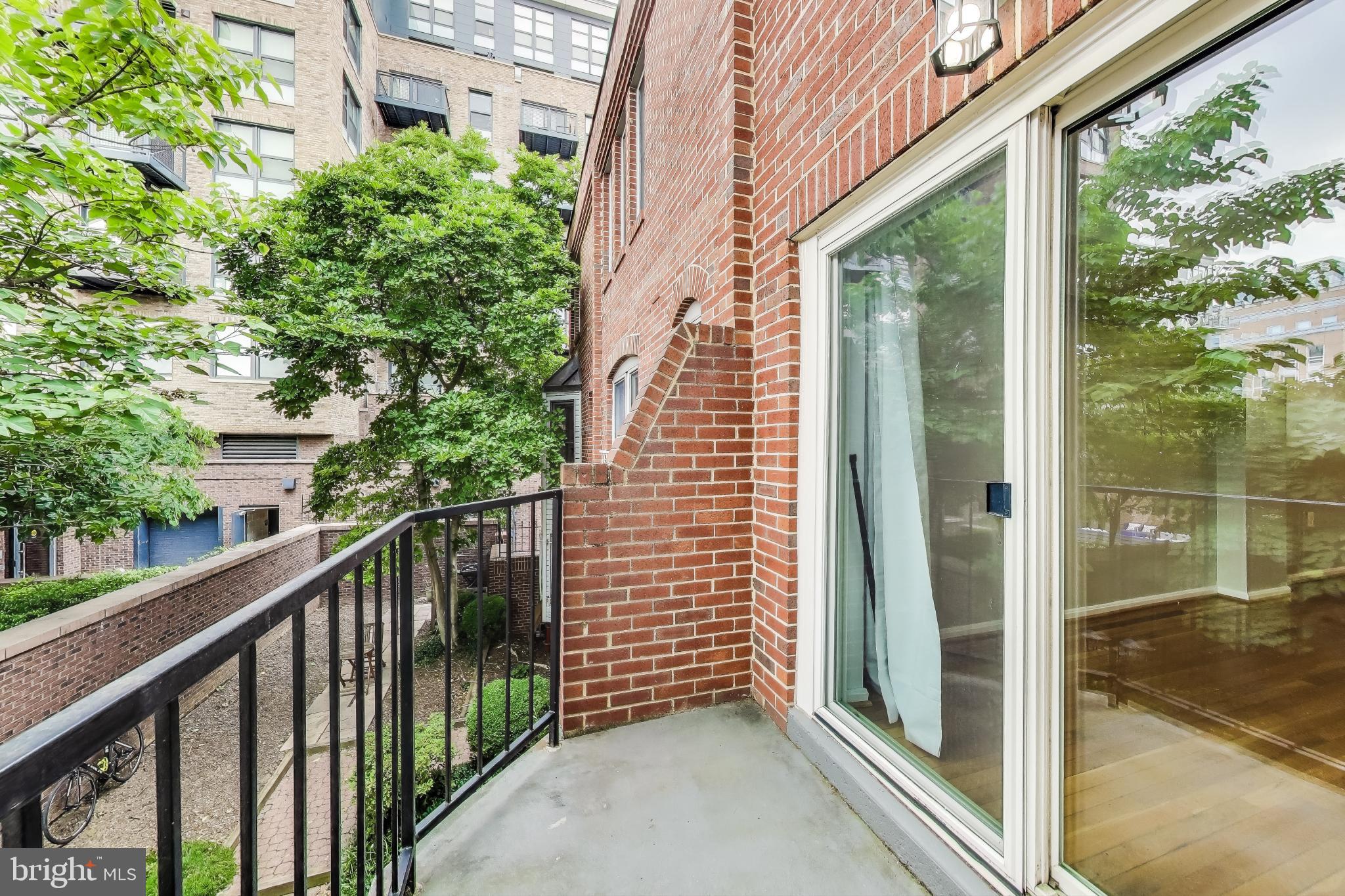 763 3rd Street Northeast Washington, DC 20002 - Photo 12 of 32 a view of a balcony with a tree
