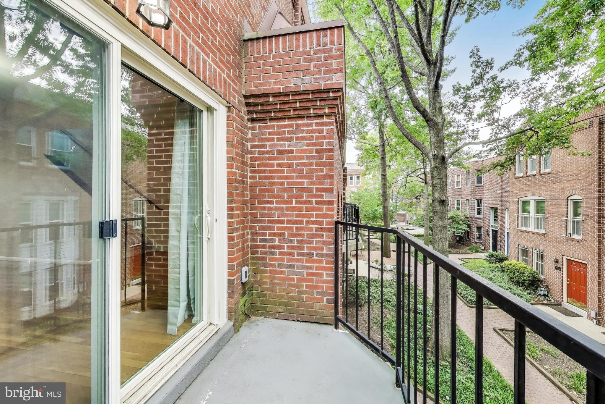 763 3rd Street Northeast Washington, DC 20002 - Photo 13 of 32 a view of a balcony with a tree