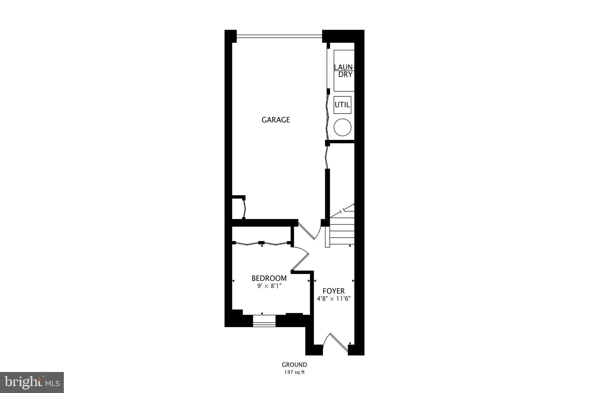 763 3rd Street Northeast Washington, DC 20002 - Photo 29 of 32 a picture of a floor plan