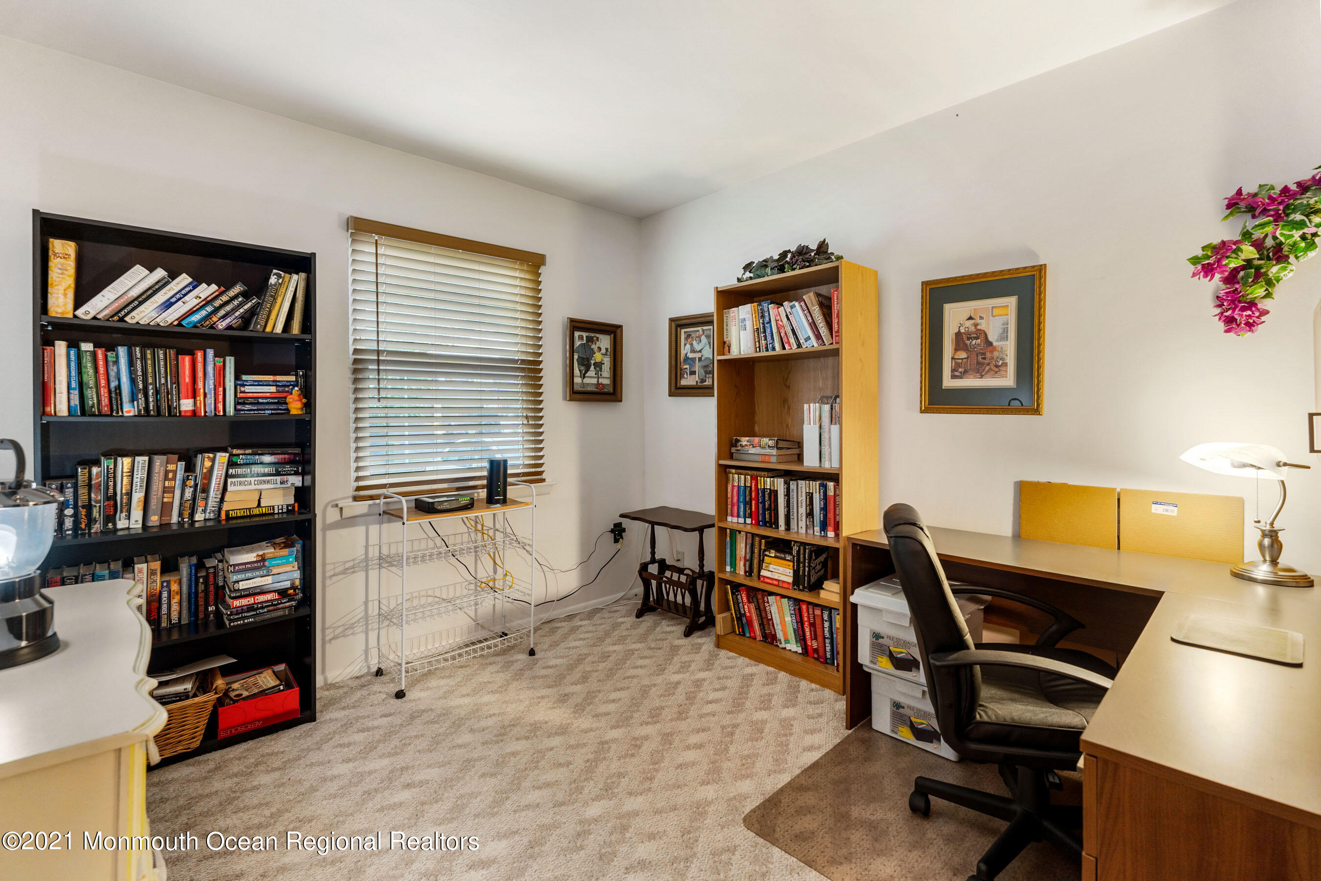11 Flintlock Drive Howell, NJ 07731 - Photo 16 of 29 a workspace with furniture and bookshelf