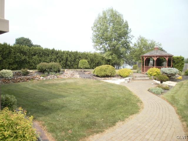 3884 Fairfax Road Bethlehem, PA 18020 - Photo 5 of 24 Rear Yard with Walkway leading to Gazebo.