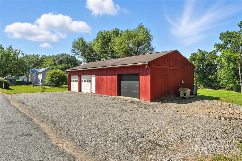153 Wick Road Slippery Rock, PA 16057 - Photo 30 of 43 48x24 3 stall garage