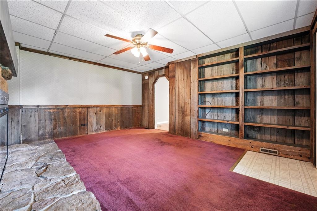 153 Wick Road Slippery Rock, PA 16057 - Photo 10 of 43 Built in shelving in the living room