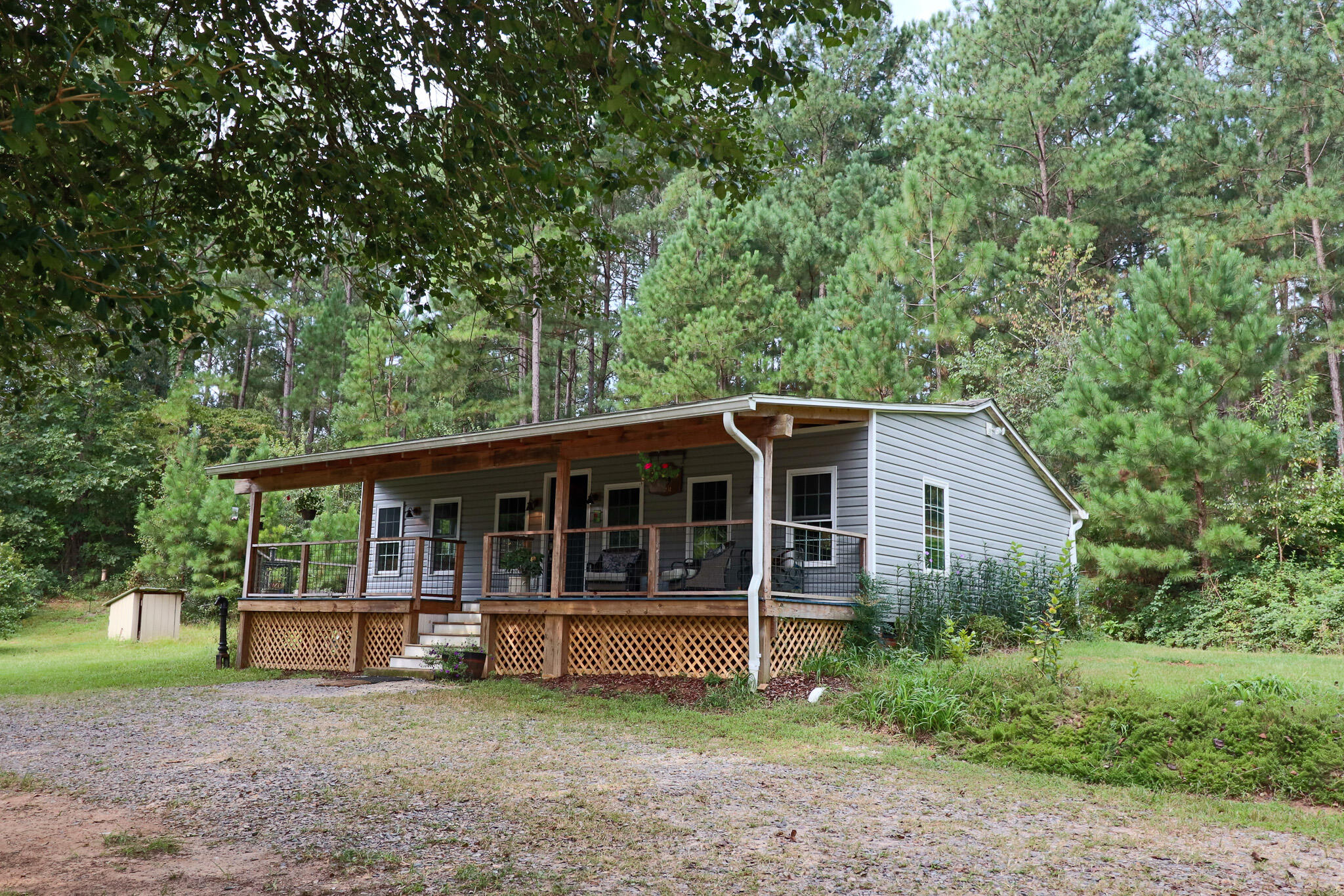 269 Bluffwood Road Wagener, SC 29164 - Photo 21 of 21 a view of a house with a yard from a balcony