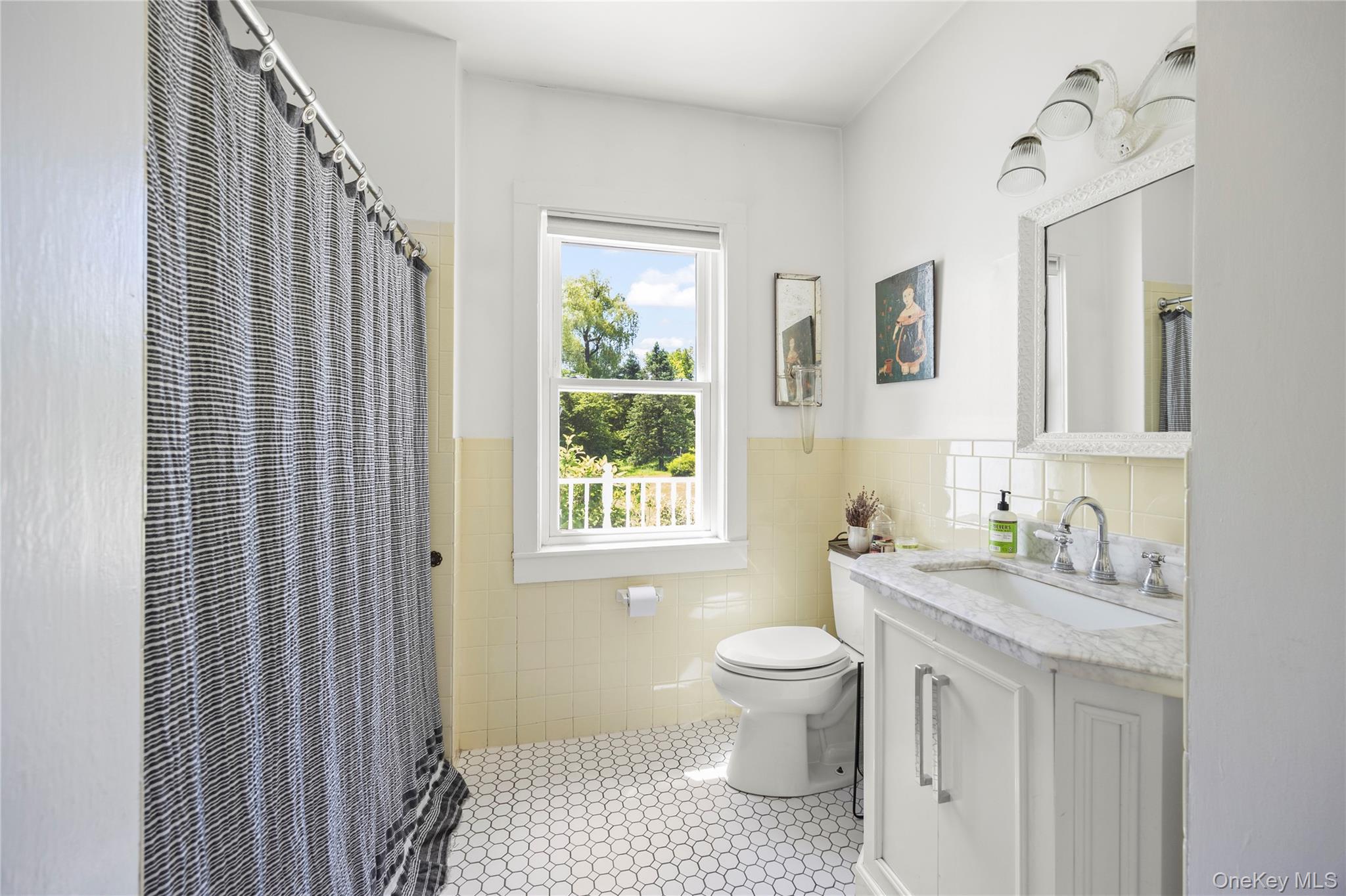202 Buckwheat Road Hudson, NY 12534 - Photo 19 of 49 a bathroom with a sink toilet a mirror and shower