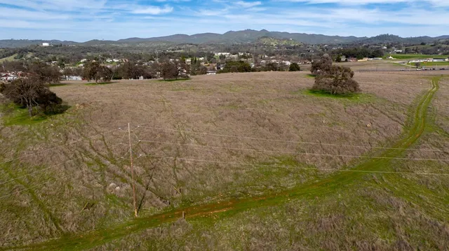 a view of lake and mountain