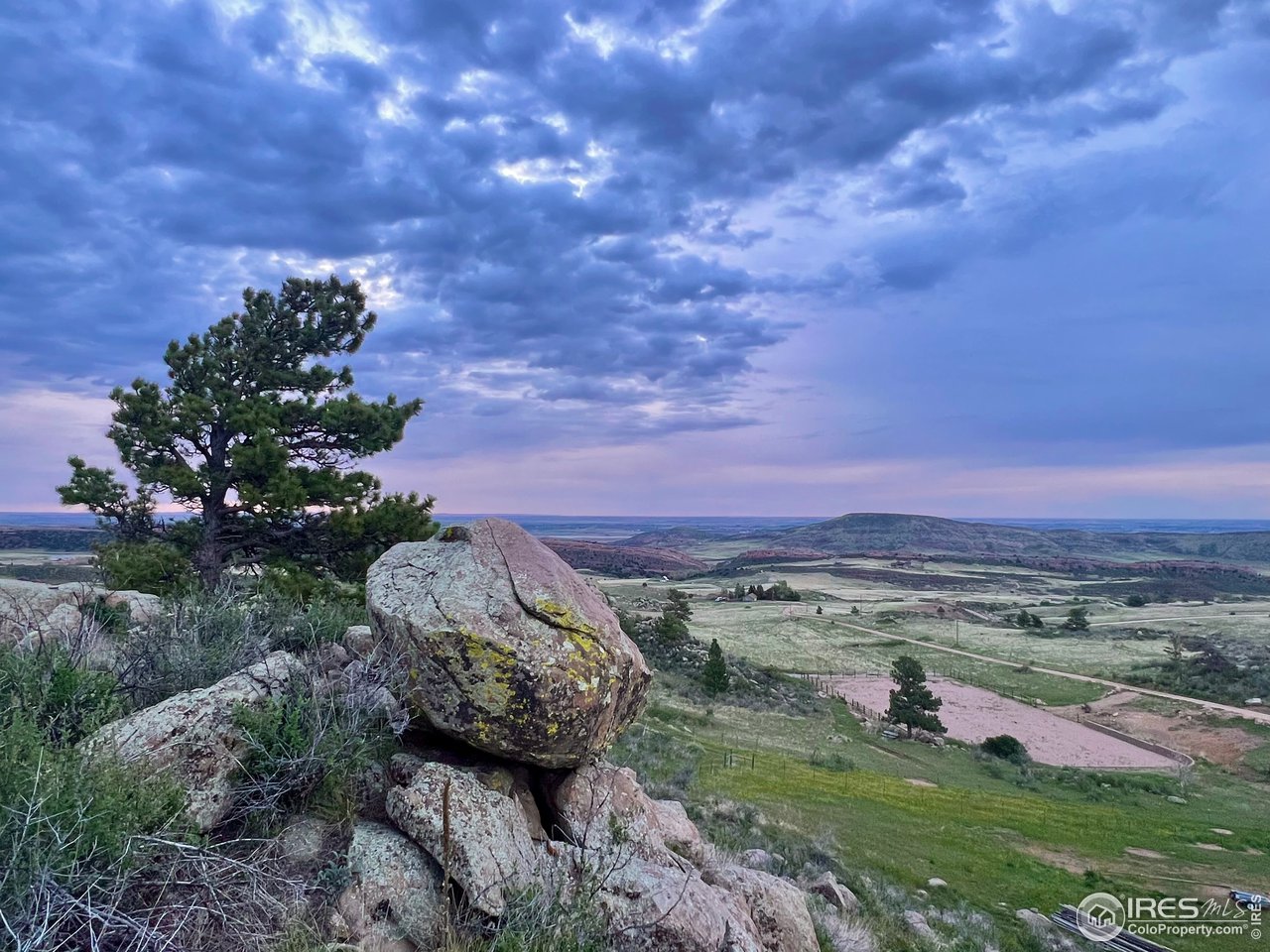 273 Granite Ridge Road Laporte, CO 80535 - Photo 39 of 40 view of arena from rock outcroppings.