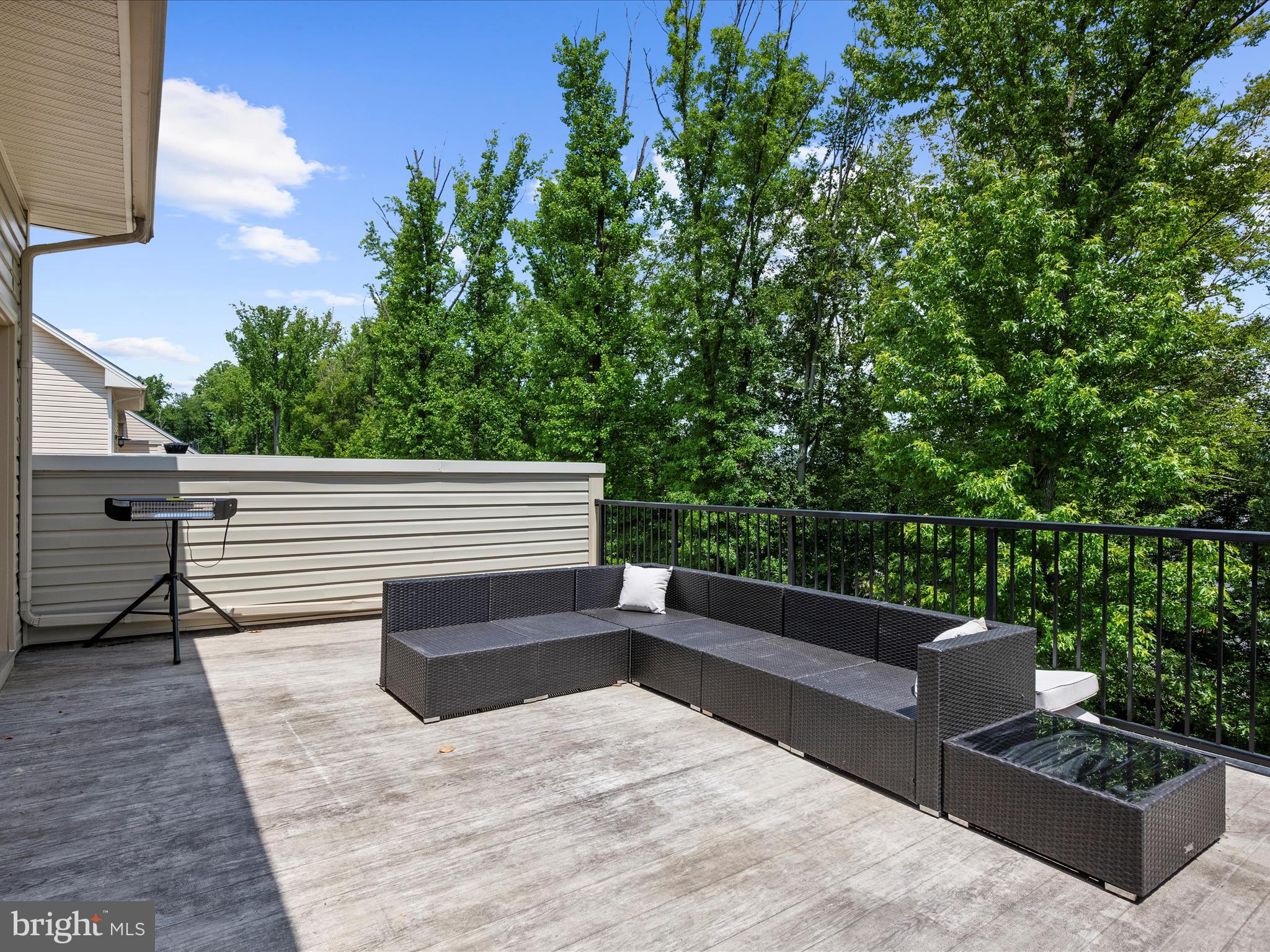 1239 Orchid Road Gambrills, MD 21054 - Photo 37 of 58 a view of outdoor space and deck