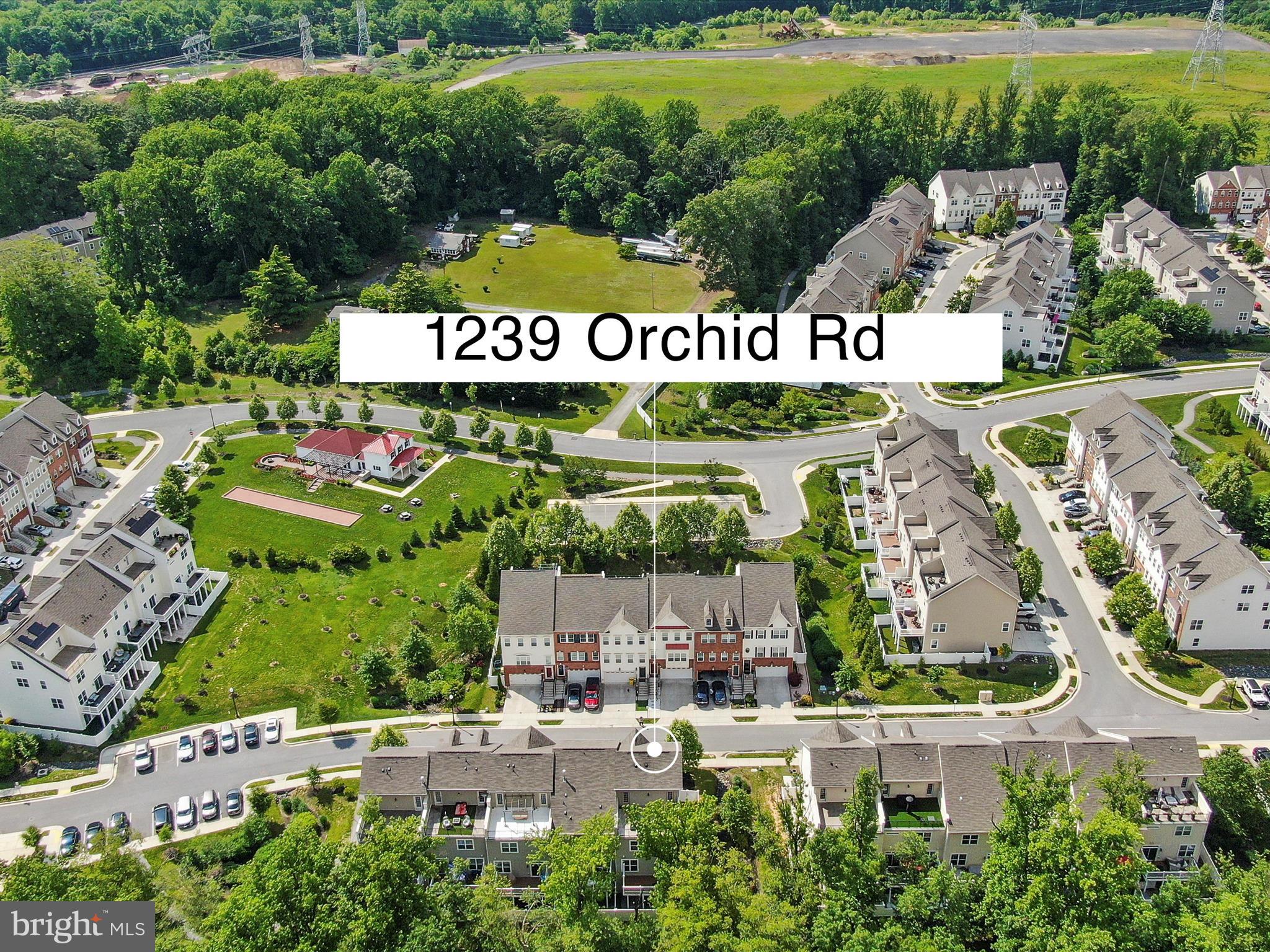 1239 Orchid Road Gambrills, MD 21054 - Photo 53 of 58 an aerial view of a