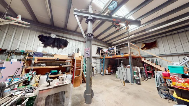 a view of storage and utility room