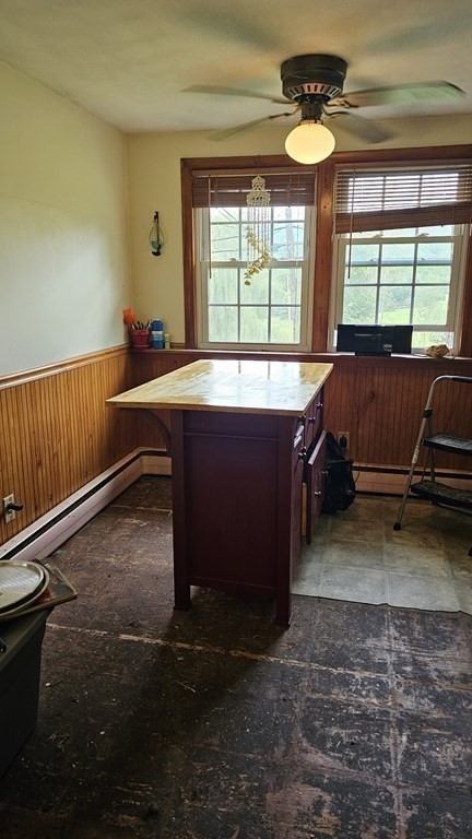 34 High Road Hardwick, MA 01031 - Photo 8 of 29 a room with a bed and a chandelier