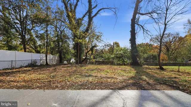 a backyard of a house