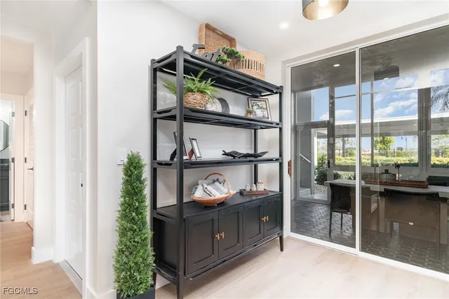 a table and chairs in a dining room