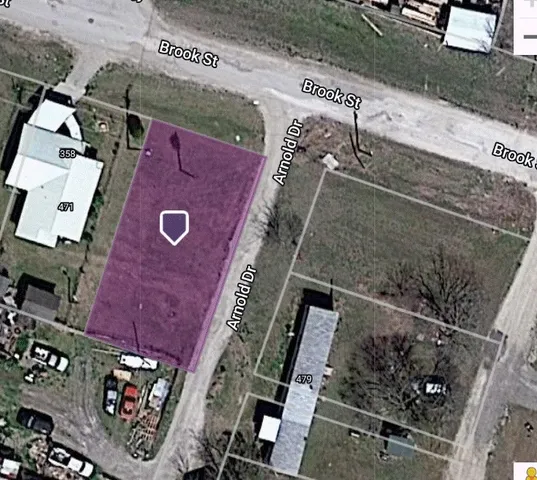 an aerial view of a fireplace