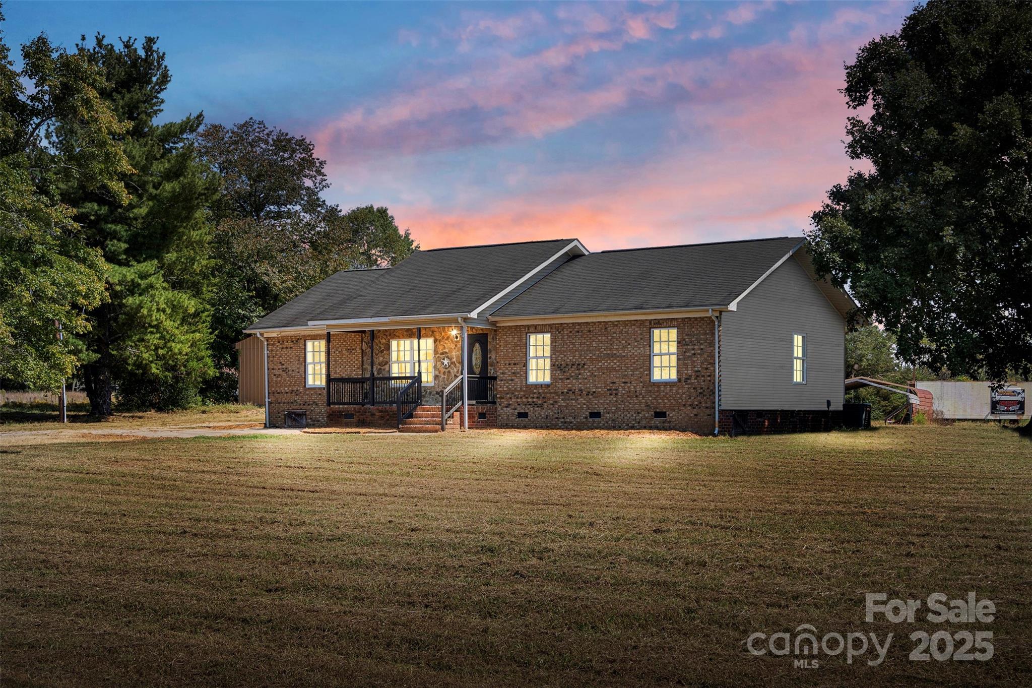 225 Lm Overcash Road Salisbury, NC 28146 - Photo 26 of 26 a front view of a house with a yard