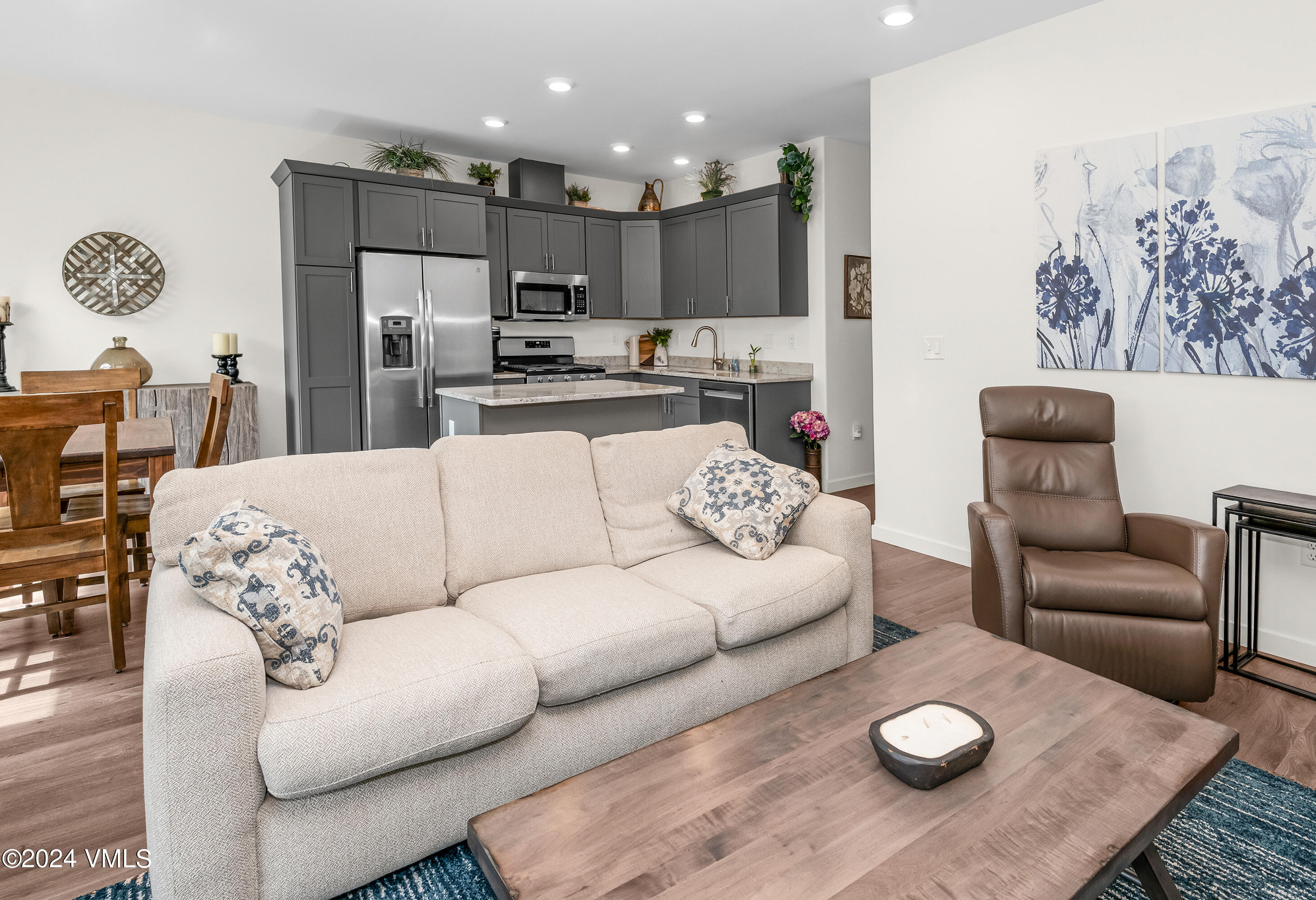 36 Eagle Landing Way Eagle, CO 81631 - Photo 15 of 36 a view of a living room kitchen with furniture and a kitchen view