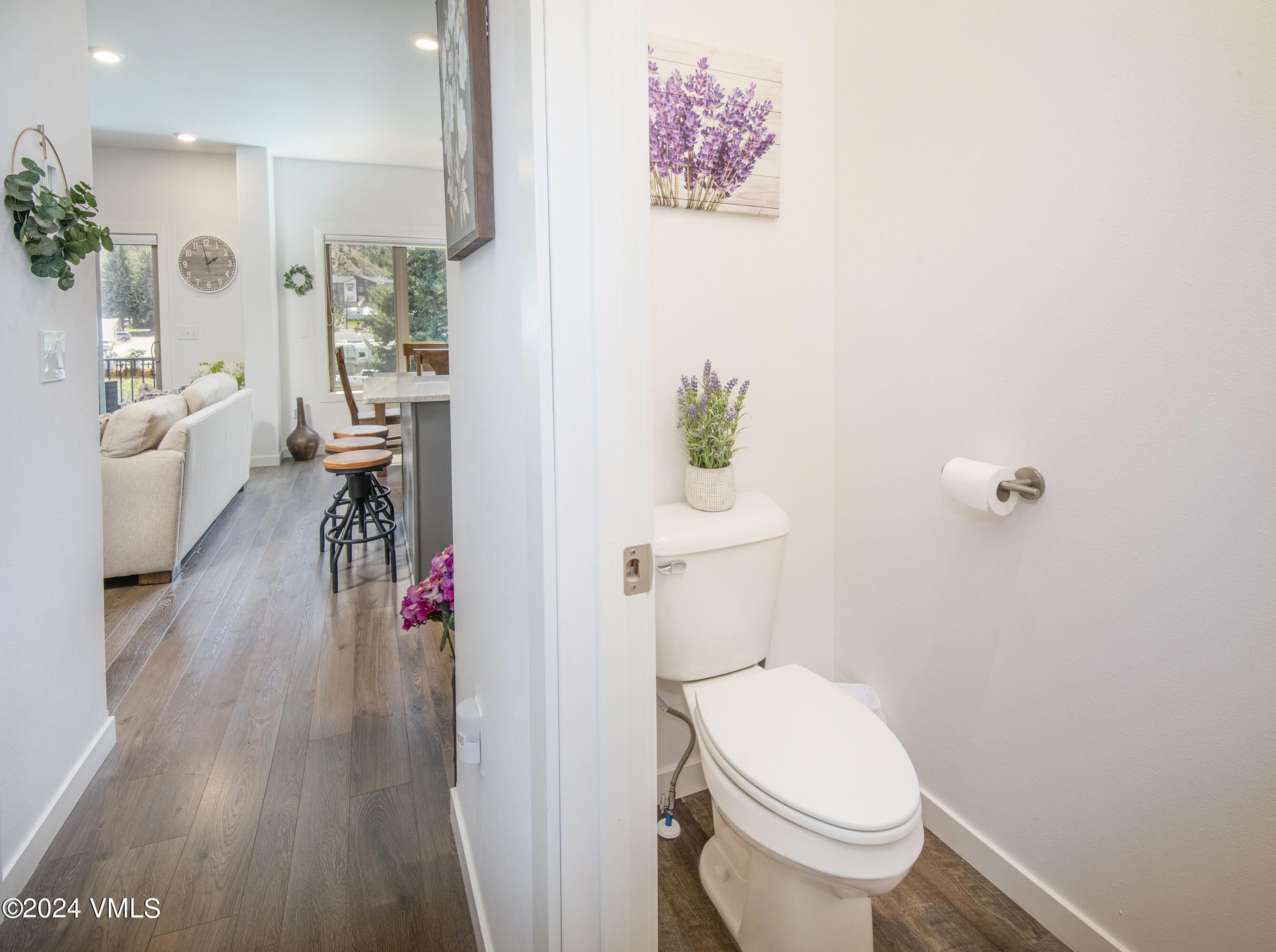 36 Eagle Landing Way Eagle, CO 81631 - Photo 5 of 36 a bathroom with a toilet and a wooden floor