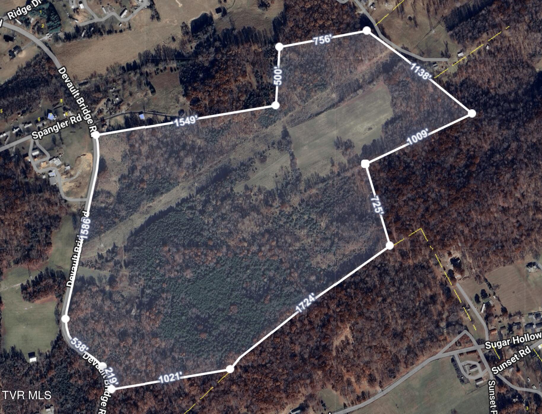 133-acres Devault Bridge Road Piney Flats, TN 37686 - Photo 5 of 24 2300+ Feet Road Frontage